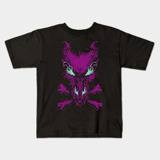 All the Powers of Hell (purple) Kids T-Shirt